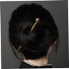 WEKADRIN Chinese Hairpin Wooden Hair Stick for Bun Hair Accessories for Women for Daily Wear Parties and Weddings view 4