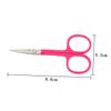 BIUDECO 4pcs Stainless Steel Nose Hair Trimmer Facial Hair Scissors Eyebrow Tweezer Kit view 2