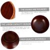 DECOMELODY Shave Foam Bowl Wooden Shaving Soap Cup Smooth Lathering Device Men's Cleansing Bowl view 3