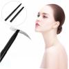 BATHVEVE 2pcs Double-ended Eyebrow Makeup Brush Angled Brow Brush Comb for Eye Brow view 3