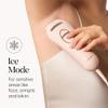 Smoothskin Pure Switch IPL Laser Hair Removal with Sapphire Pro Ice Cooling in Soft Pink, The World First 3-in 1 IPL, for Body, Face, Bikini, Alternative to Laser, Corded view 4