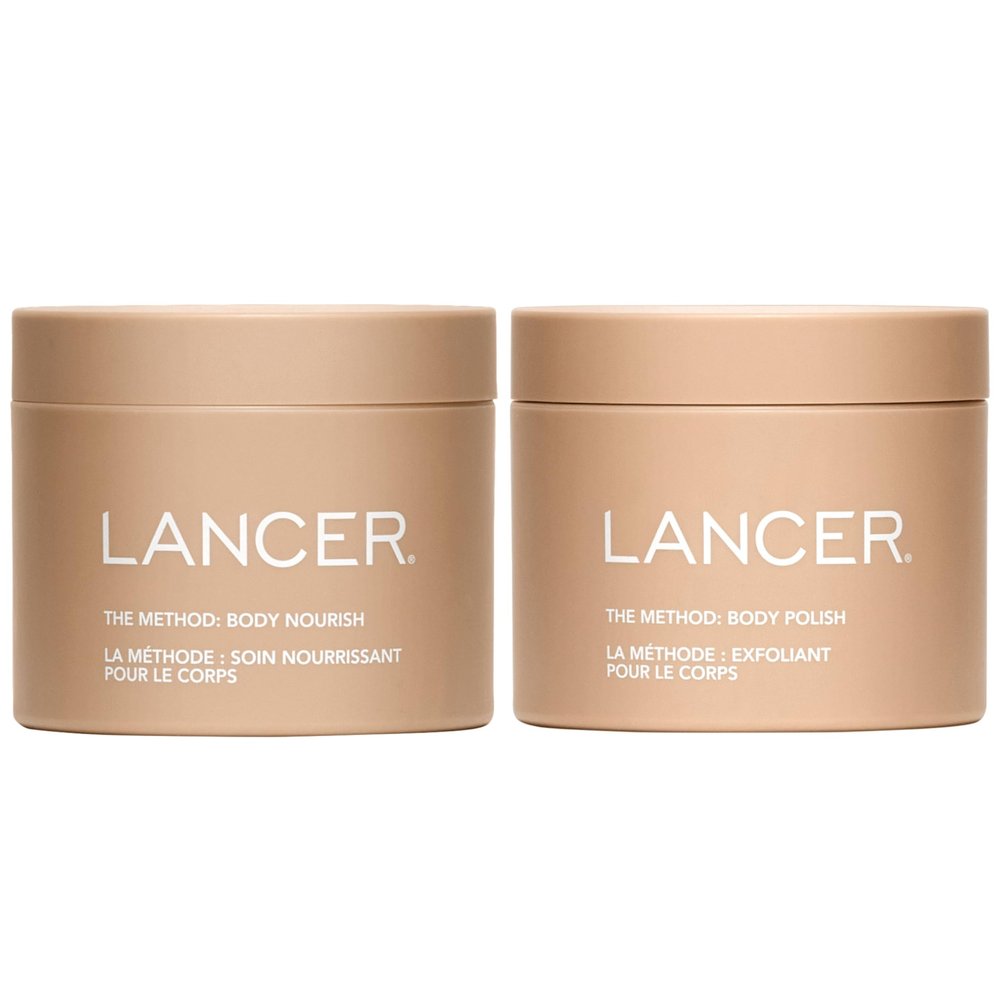 Lancer Method Body Bundle, Method Polish and Nourish for Body, Hydrating Skincare