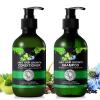 3-in-1 Hair Growth Shampoo and Conditioner Set with Black Castor Oil Amla Black Seed Oil and Biotin for Thicker Stronger and Healthier Hair 10.56 fl oz Each view 1