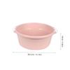BAZEITFLOW Fashion Bucket Household Wash Basin Large Round Washbasin Plastic Bowl for Feet Soaking view 2