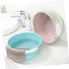 BAZEITFLOW Fashion Bucket Household Wash Basin Large Round Washbasin Plastic Bowl for Feet Soaking view 4