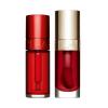Clarins Water Lip Stain, 03 Red Water and Lip Oil, 03 Cherry Bundle | Buildable, Matte Finish Lip Stain | Sheer, High Shine Finish Lip Oil view 1