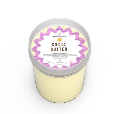 AFROCOSMETICS Cocoa Butter Natural Organic Cold Pressed Moisturizer 16 oz (3)