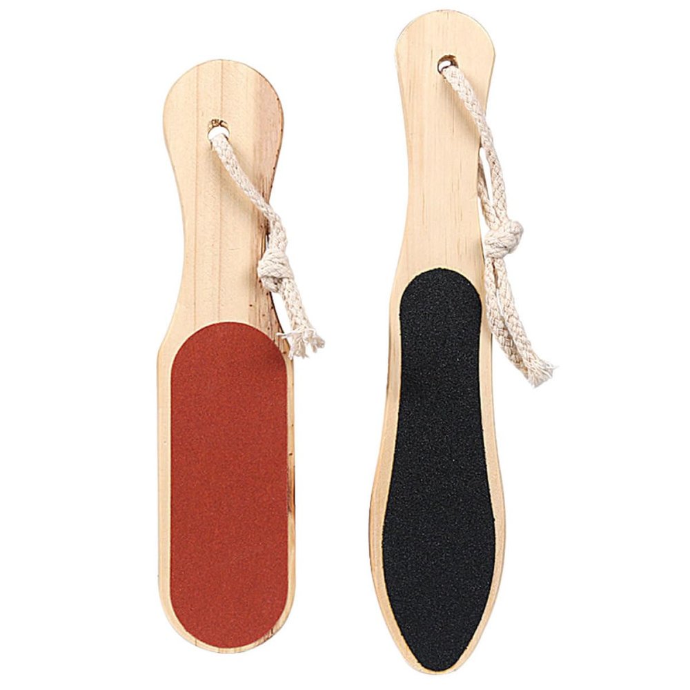 AUTSUPPL 2pcs Foot Scraper Board Pedicure Files for Feet Dead Skin Remover Callus Shaver Pumice Alternative