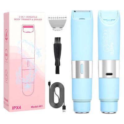 Washable Small Hair Shaver Woman Rechargeable Trimmer ABS Texture Effective Hair Removal Tool Suitable for Face and Body