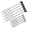 EPIGEIST 40pcs Heart Shape Hair Braid Tool Kit Portable Hair Bun Makers for Easy Styling for Unique Hairstyles view 1