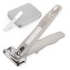 FOMIYES 1set Rotating Nail Clipper Handle Ergonomic Fingernail Trimmer and Toenail Clippers Comfortable Grip for Quick Trimming Includes Nail File for Polished Look view 1