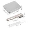 FOMIYES 1set Rotating Nail Clipper Handle Ergonomic Fingernail Trimmer and Toenail Clippers Comfortable Grip for Quick Trimming Includes Nail File for Polished Look view 4