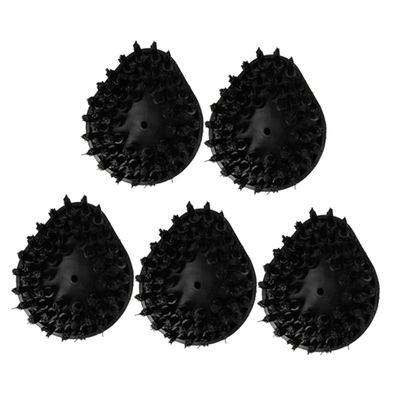 NOLITOY 5pcs Multi-Purpose Household Brush Head Cleaning Accessories for Steam Washers Hair Brush Head for Home Use Compatible Cleaning Devices