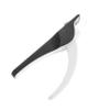 BAZEITFLOW Nail Clipper Tool for Nails Textured Handle for Precision Trimming for French Manicures Smooth Edges -up view 1