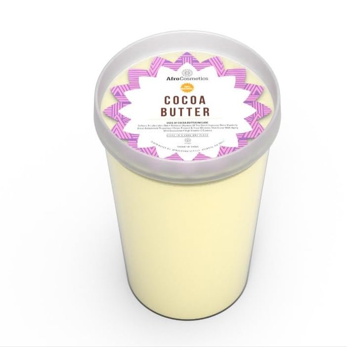 AFROCOSMETICS Cocoa Butter Natural Organic Cold Pressed Moisturizer (3)