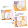 BAZEITFLOW 6pcs Super Soft Microfiber Makeup Removal Pads Face Cleaning Gloves Cleansing Towels for Deep Pore Cleaning Random Colors view 4