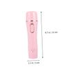 PartyKindom USB Rechargeable Hair Removal Shaver for Women Eyebrow Shaper Trimmer Nose Hair Trimmer Painless Portable view 3