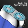 Electric Travel Shaver Man Pocket Washable Electronic Rechargeable Cordless Face Shaving Beard Trimmer Travel Shaver view 3