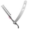 Ipetboom Vintage Manual Scraper Razor Beard Cutting Tool Eyebrow Shaper Hairdressing Scraper for Men Grooming Kit view 1
