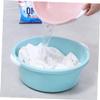 DECOMELODY 2pcs Fashion Bucket Wash Basin Plastic Foot Basin Washbasin for Bathroom Kitchen view 2
