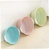 DECOMELODY 2pcs Fashion Bucket Wash Basin Plastic Foot Basin Washbasin for Bathroom Kitchen view 3