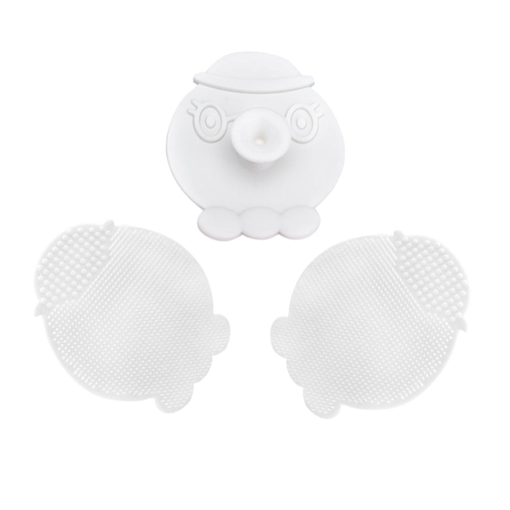 Didiseaon 3pcs Silicone Octopus Shape Facial Brush Tool for All Skin Types Non-Abrasive and - for Daily