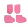 Didiseaon 2pairs Paraffin Wax Mitts Foot Straps Gloves for Nail Care Heated for Hydration and Moisturizing for Manicure and Pedicure view 1