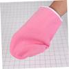 Didiseaon 2pairs Paraffin Wax Mitts Foot Straps Gloves for Nail Care Heated for Hydration and Moisturizing for Manicure and Pedicure view 2