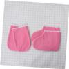 Didiseaon 2pairs Paraffin Wax Mitts Foot Straps Gloves for Nail Care Heated for Hydration and Moisturizing for Manicure and Pedicure view 3