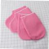 Didiseaon 2pairs Paraffin Wax Mitts Foot Straps Gloves for Nail Care Heated for Hydration and Moisturizing for Manicure and Pedicure view 4