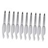 BAZEITFLOW 10pcs Portable Manicure Folding Nail Files Buffer for Natural Artificial Nails view 3