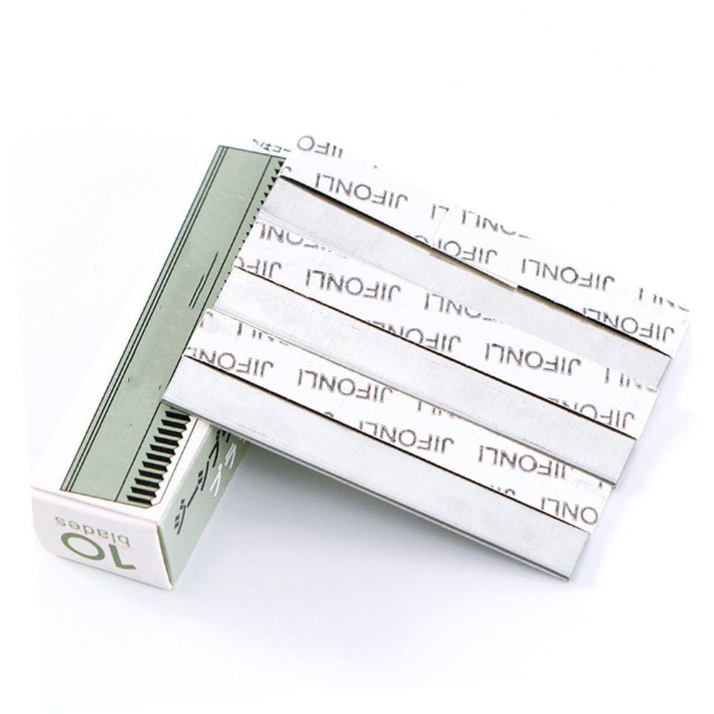 FRCOLOR Essential Eyebrow Kit 80pcs Shaving and Shaping Tools Razor Perfect for Makeup Grooming Travel-Friendly