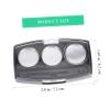 Healvian 10pcs Empty Eyeshadow Holder Eyeshadow Pallets Diy Tray Compact Makeup Pallet Organizer view 2