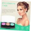 Healvian 10pcs Empty Eyeshadow Holder Eyeshadow Pallets Diy Tray Compact Makeup Pallet Organizer view 3