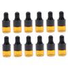 VICASKY 30pcs Glass Dropper Bottles for Patchouli Essential Oil Aromatherapy Oil Sample Jars Lids view 1