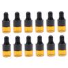 VICASKY 30pcs Glass Dropper Bottles for Patchouli Essential Oil Aromatherapy Oil Sample Jars Lids view 2