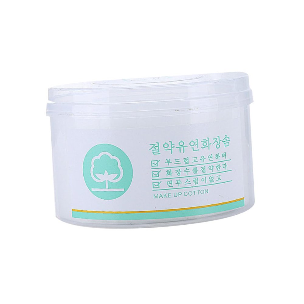 FOMIYES 600pcs Makeup Cotton Pads Soft Disposable Facial Cotton for Clean Face for Makeup Removal and Daily Skincare