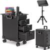 Tattoo Artist's Travel Case with Tattoo Armrest 3 Drawers Work Station All in 1 view 3