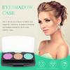 Baluue 10pcs Empty Eyeshadow Pans Bulk for Diy Makeup Aluminum Pans 19.5mm Single Hole Eye Shadow Pallets view 3
