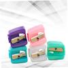 Didiseaon 5pcs Mini Eyebrow Pencil Sharpener Set Portable Makeup Tool for Eyeliner and Lipliner for Travel and Daily Use Random Color view 3