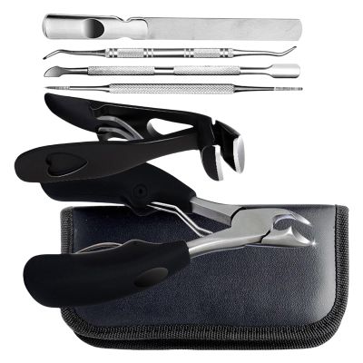 6X/Set Wide Jaw Opening Nails Cutter Toenails Trimmer Manicure and Pedicure Kits Angled Head Fingernail Cutter
