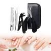 6X/Set Wide Jaw Opening Nails Cutter Toenails Trimmer Manicure and Pedicure Kits Angled Head Fingernail Cutter view 2