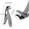 6X/Set Wide Jaw Opening Nails Cutter Toenails Trimmer Manicure and Pedicure Kits Angled Head Fingernail Cutter view 4