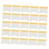 BAZEITFLOW 400pcs Eyelash Removal Cotton Sheets for Grafting Tools Premium Eyelash Beauty Accessories Soft and Gentle Eye Makeup Cotton Pads for Lash Extensions and Removals view 1