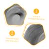 LIFKOME Marble Shaving Bowl Shaving Soap Bubbles Bowl for Men Skin Care Delicate Porcelain view 3