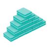 LIFKOME Nail Art Tool Set 50pcs Sponge Nail Files Manicure Buffer Blocks for Surface Sanding Reusable and Washable for Nails view 1