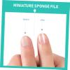 LIFKOME Nail Art Tool Set 50pcs Sponge Nail Files Manicure Buffer Blocks for Surface Sanding Reusable and Washable for Nails view 3