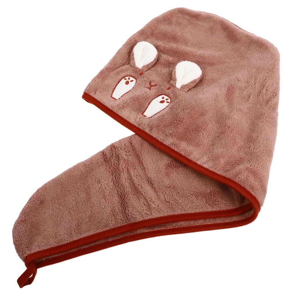 Didiseaon 1pc Microfiber Hair Drying Hat for Women Fast Absorbing Fleece Shower Wrap Towel Bath Accessory for Home Travel and Salons Quick Drying and