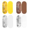 4 Pieces Nails Cutter with Nails File for Thick Nails Stainless Steel Fingernail Cutter Trimmer Toenail Cutter view 3