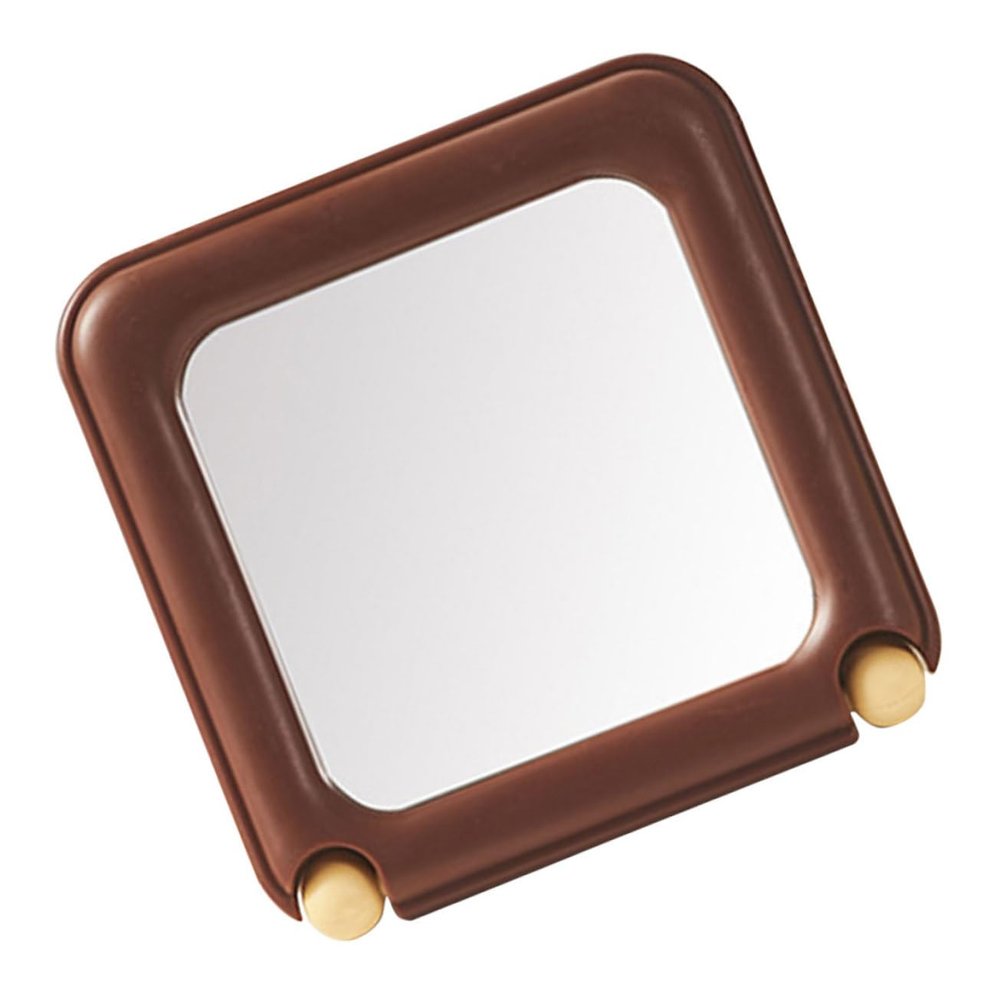 LIFKOME Small Standing Mirror Portable Makeup Mirror with Magnifying Feature Tabletop Vanity Desk